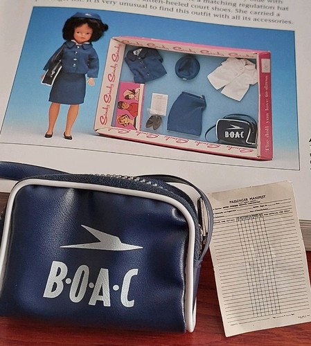 Vintage 1960s sindy doll boac - sindy,