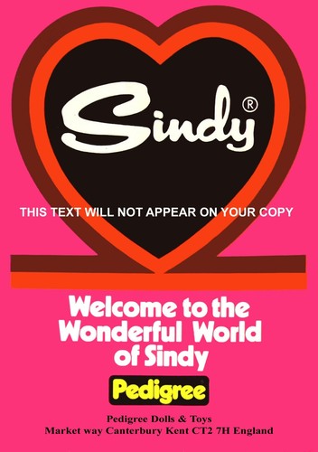Vintage 1960 style sindy - 1960`s,