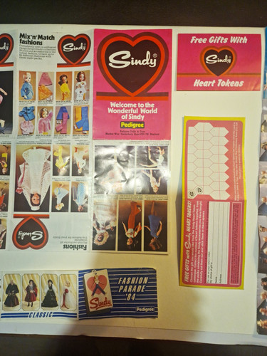 Vintage sindy doll leaflets - sindy,