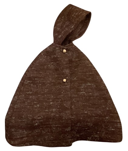 Vintage brown hooded - vintage, cape